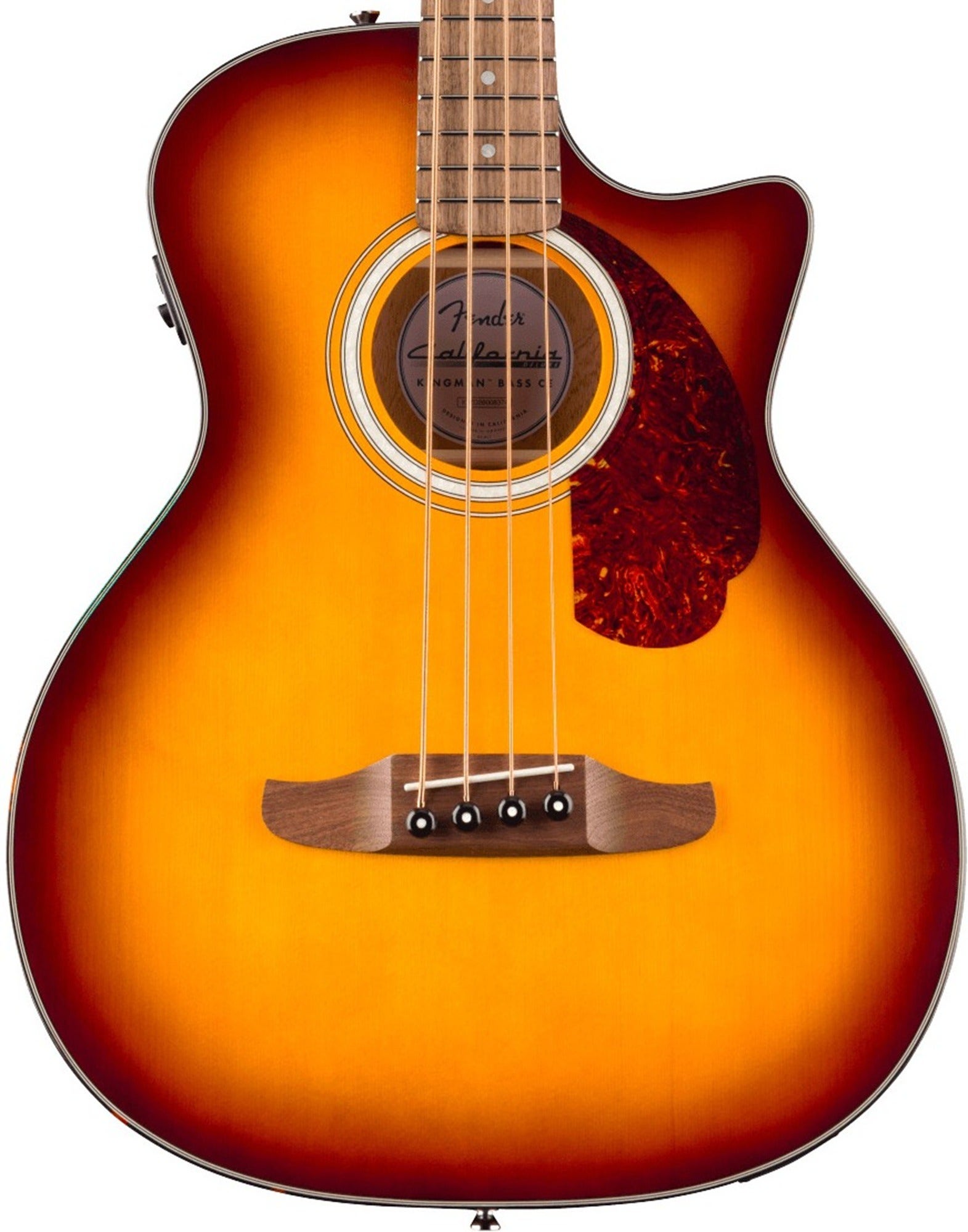 Fender California Deluxe Kingman CE Acoustic Electric Bass Guitar