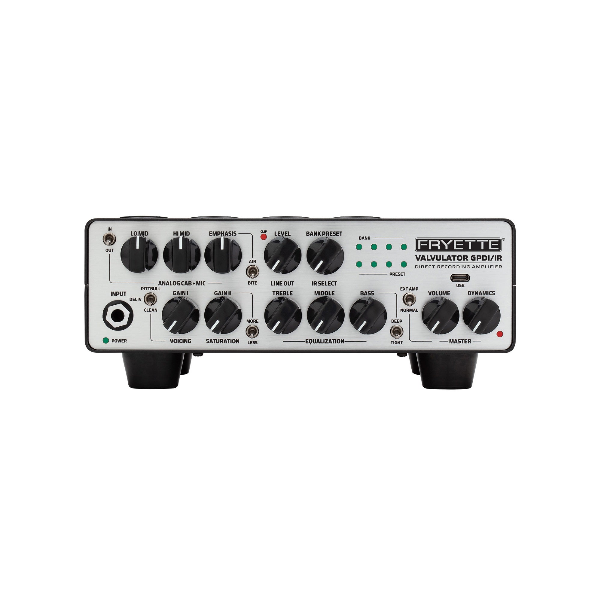 Fryette Valvulator GPDI/IR Direct Recording Tube Amplifier 