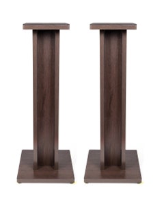 Gator Elite Series Studio Monitor Stand - Brown 2 Pack