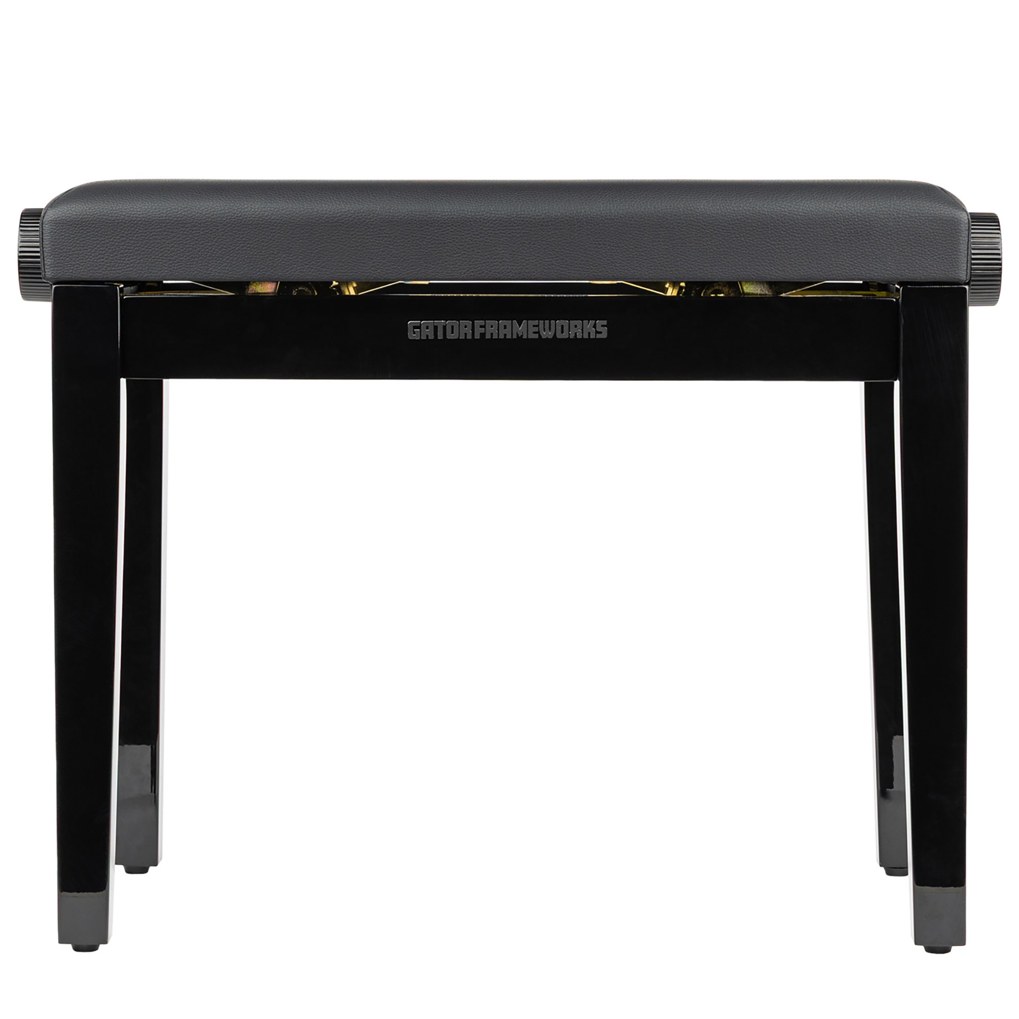 Gator Deluxe Height Adjustable Piano Bench Black