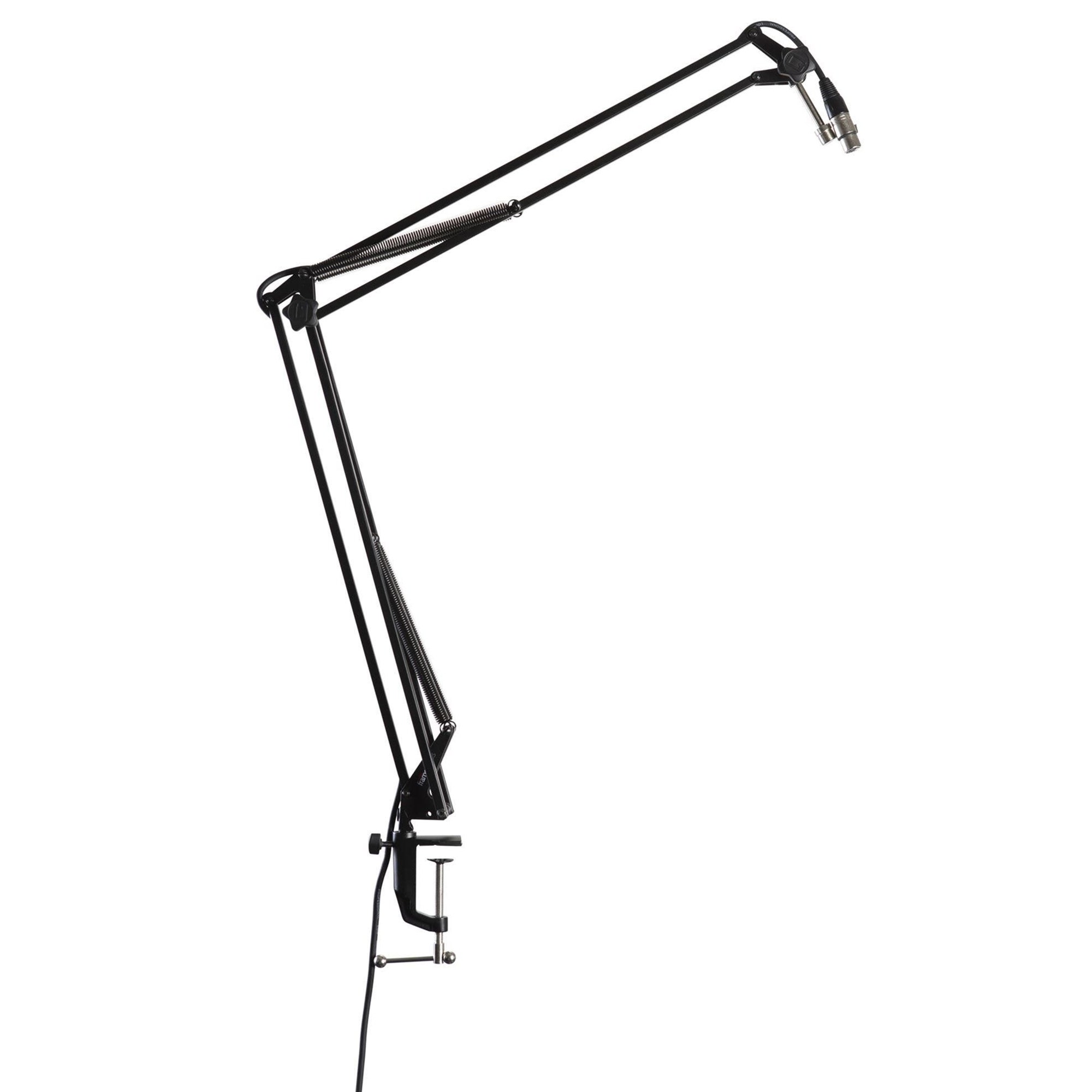 Gator GFWMICBCBM1000 Desk-Mounted Broadcast/Podcast Boom Mic Stand
