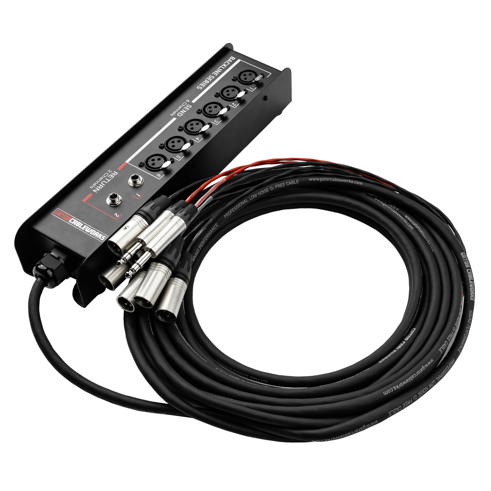 Gator GCWB-DS6X2-50 Backline Series 6x2 Drop Snake