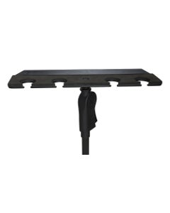 Gator GFW-MIC-4TRAY Multi Mic Holder for 4 Microphones