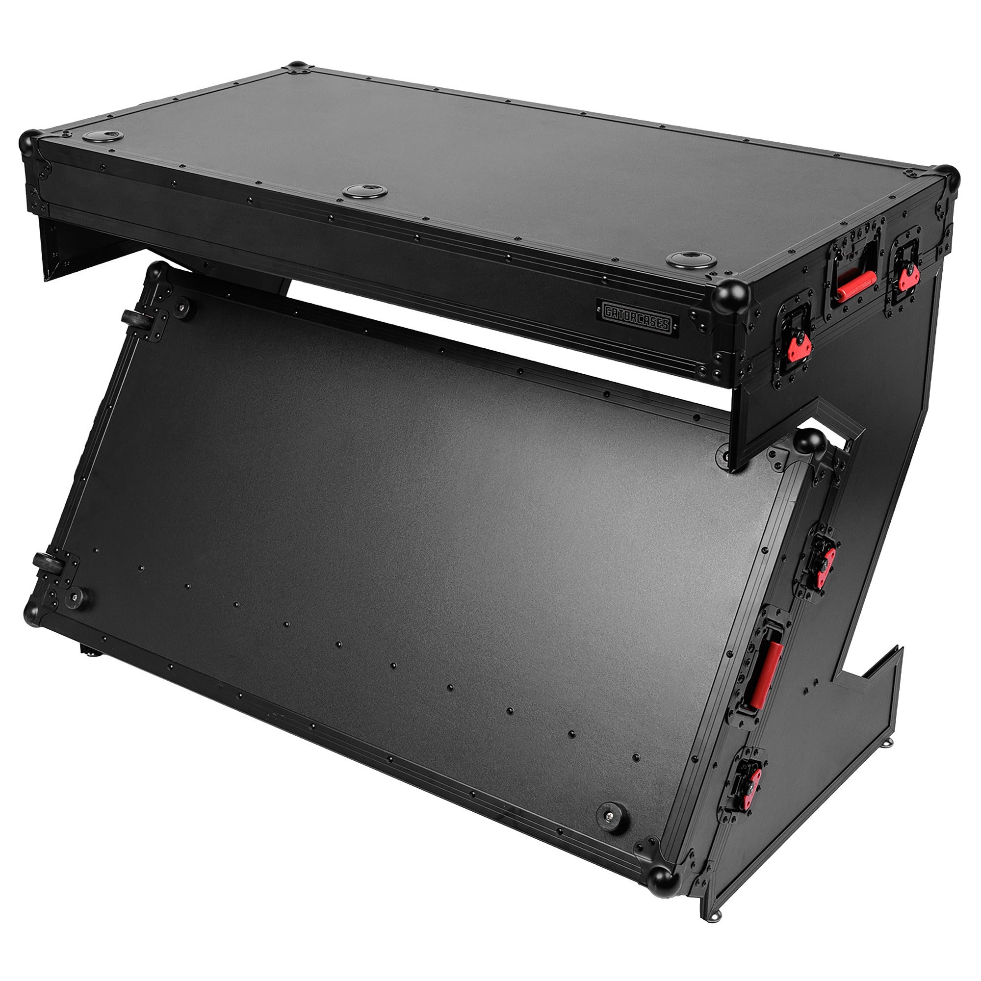 Gator ONYX Z-Style DJ Table with Built-In Flight Case