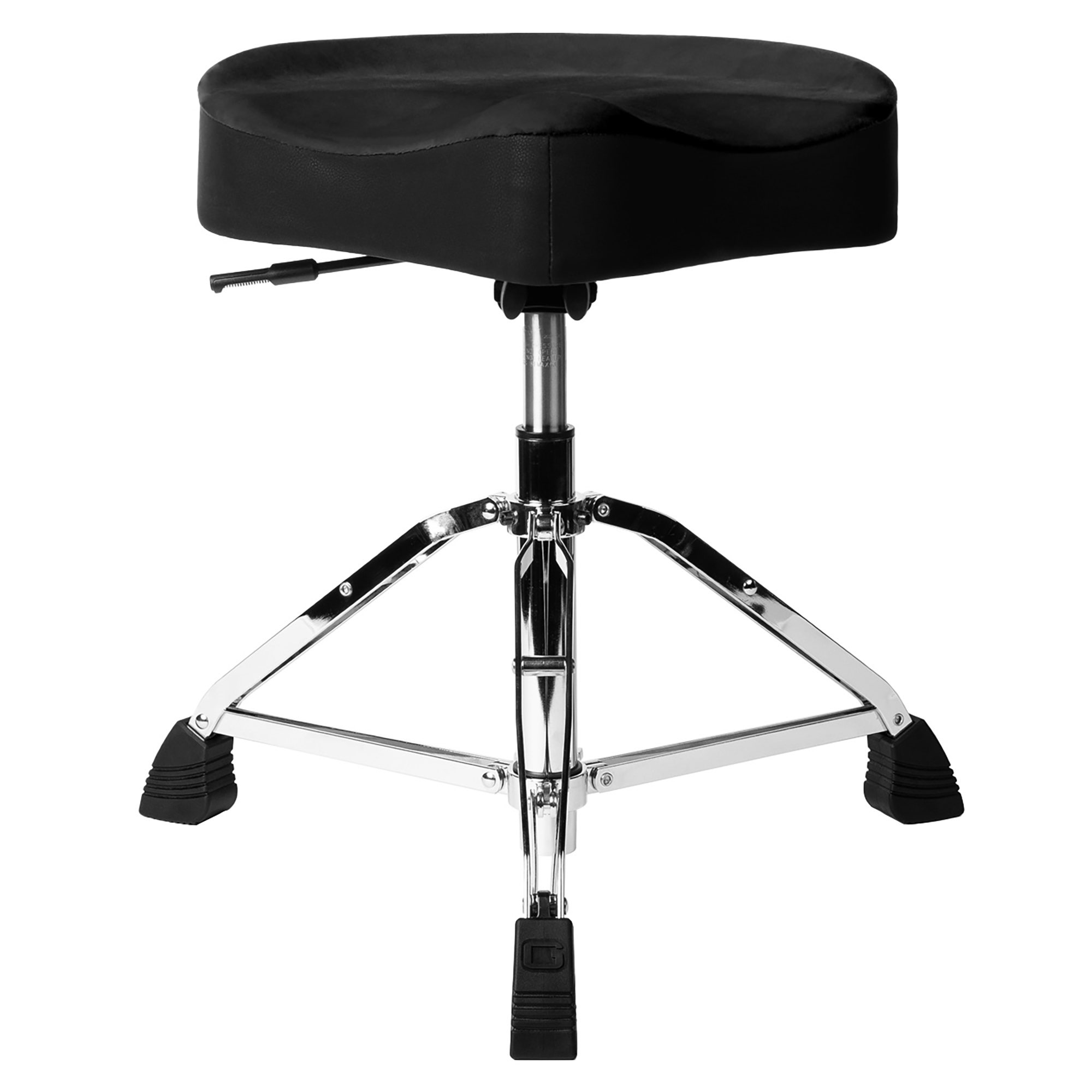 Gator Air Glide Drum Throne Saddle Seat Black