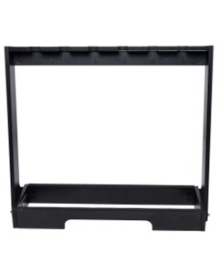 Gator GFW-GTR-WD6RK-BLK Wooden Guitar Rack for Up to 6 Guitars Black