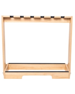 Gator GFW-GTR-WD6RK-MPL Wooden Guitar Rack for Up to 6 Guitars Maple