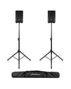 Gator RI-SPKRSTDSET-250-AL Speaker Stand Set with Bag