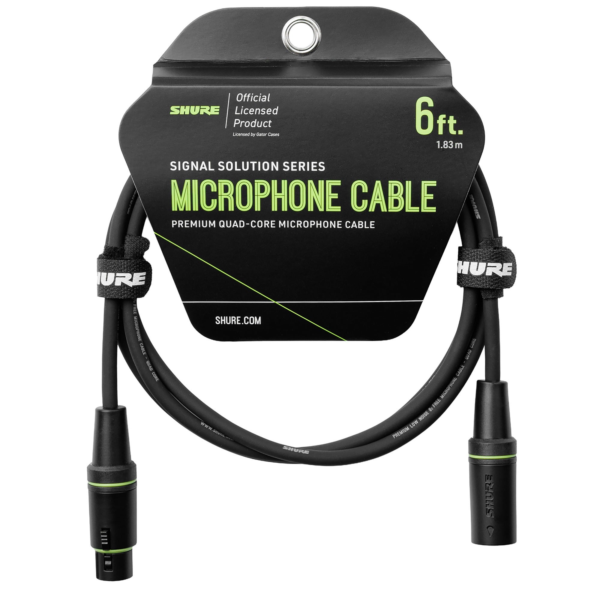 Shure SH-XLRG Premium Quad-Core Microphone Cable