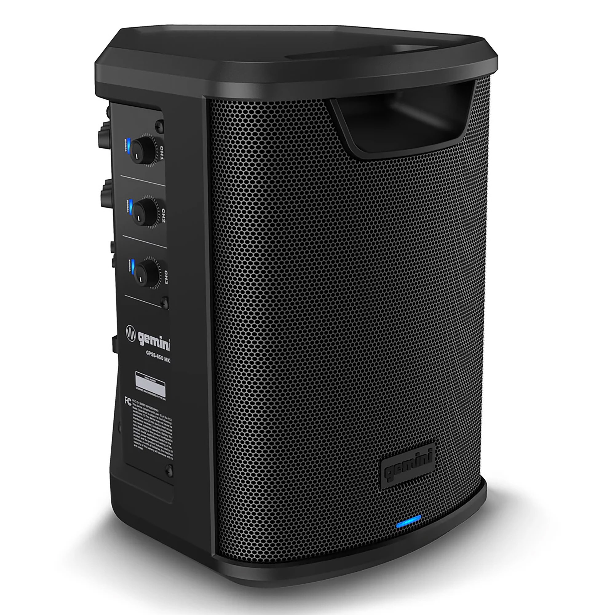 Gemini GPSS650 MKII Portable Battery Powered PA System with Bluetooth