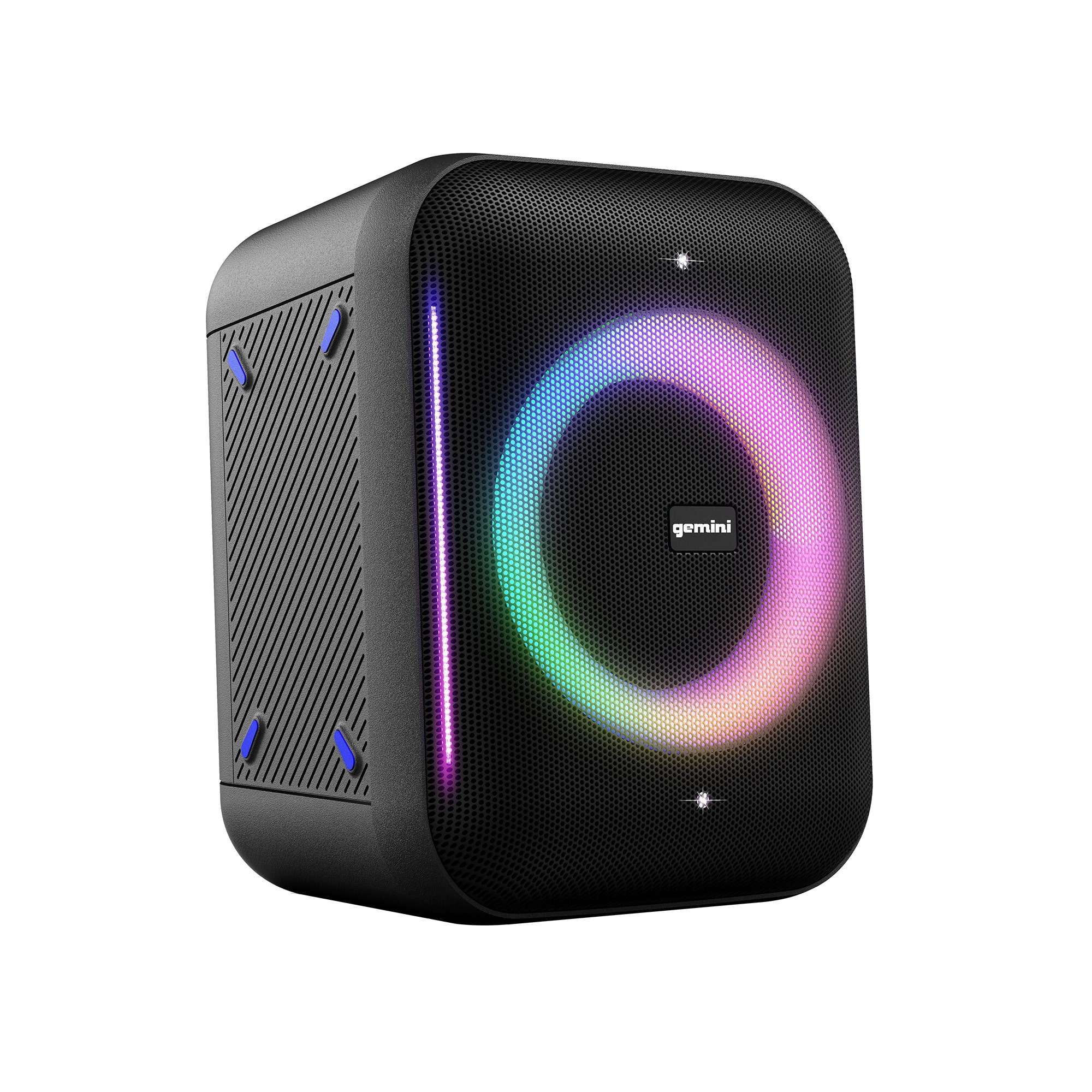 Gemini GRV650L UltraRave Powered Speaker with LED Lighting