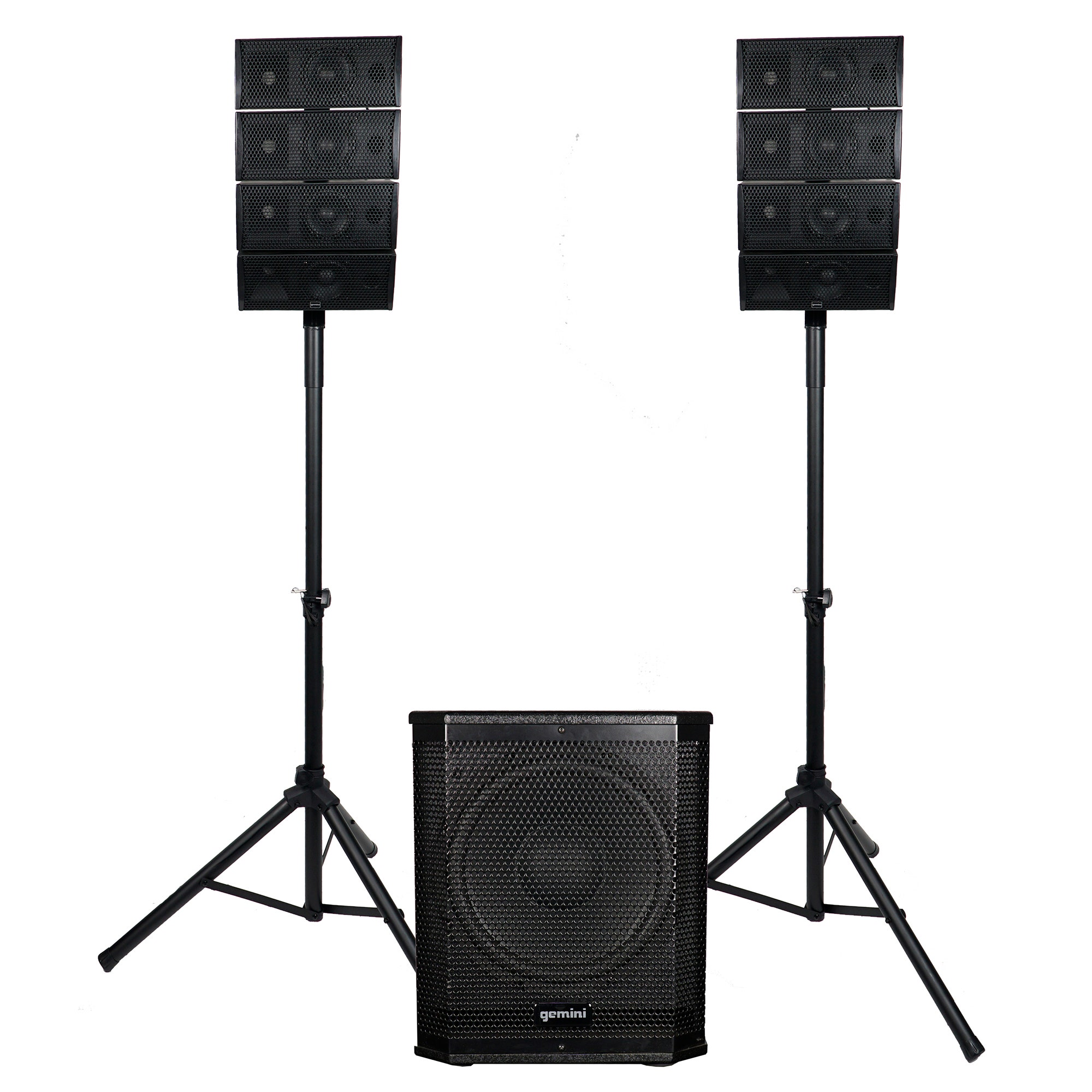 Gemini LRX448 Portable Line Array Speaker with Sub