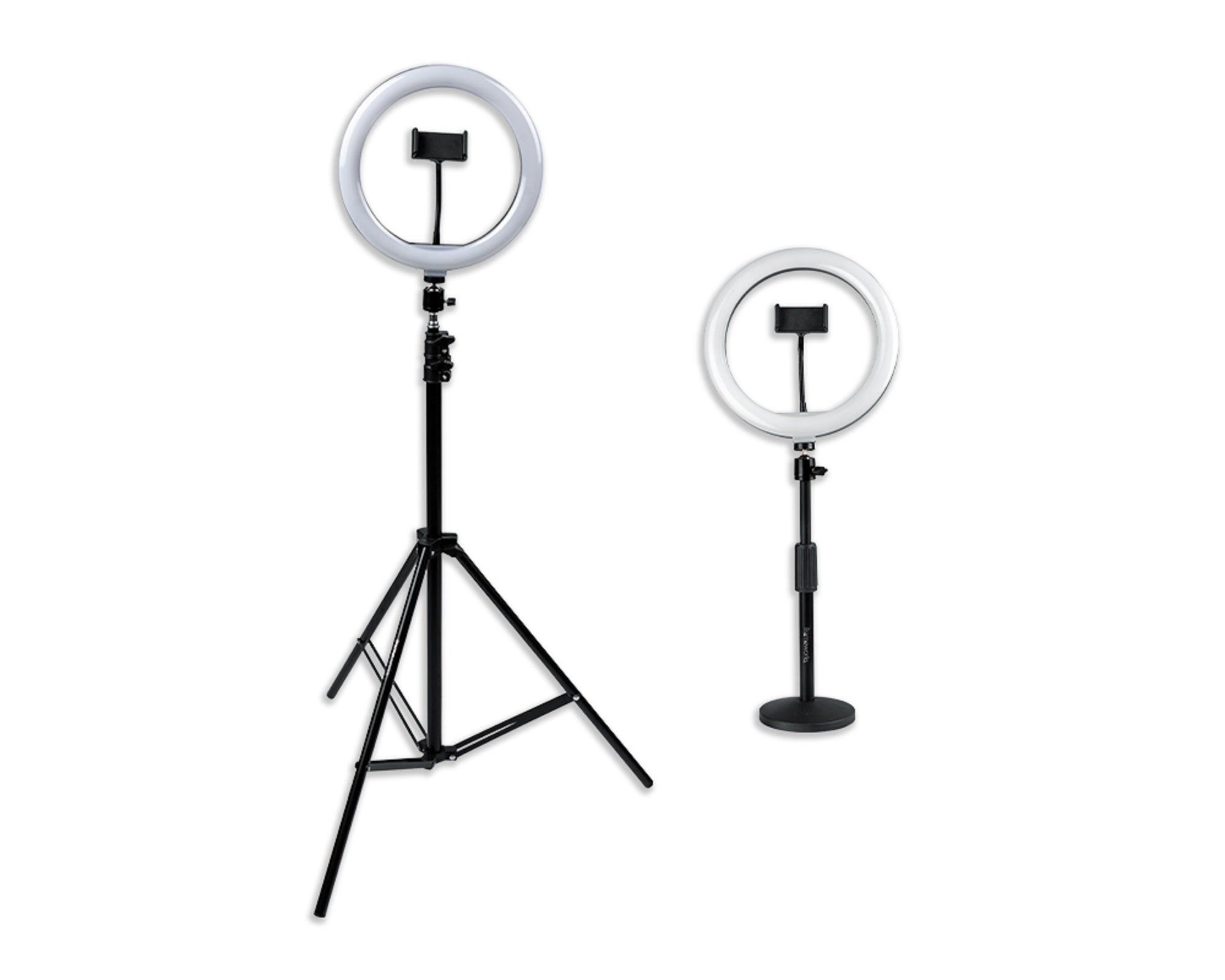 Gator GFW-RINGLIGHTSET Ring Light and Phone Holder Stand Pair