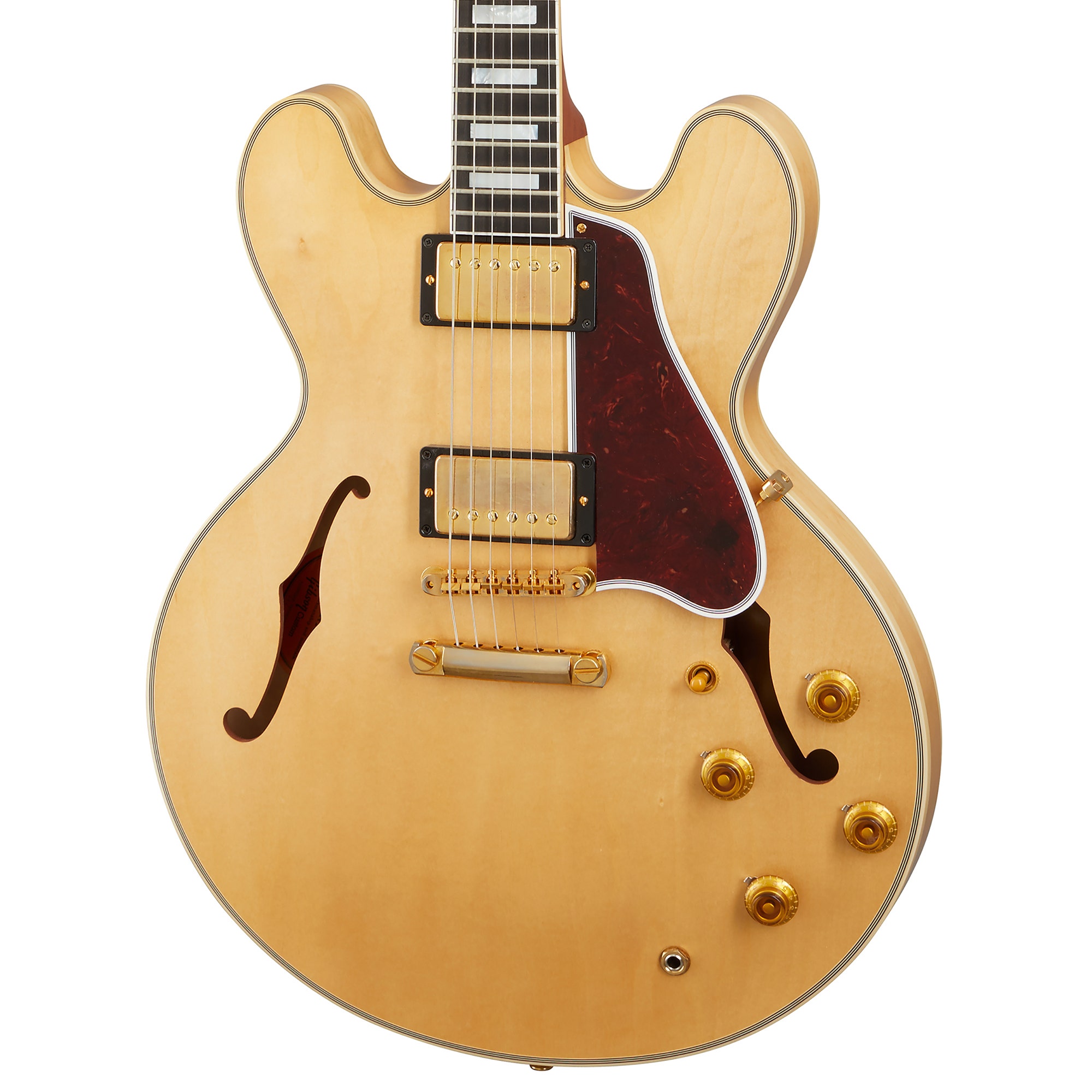 Gibson Custom Shop 1959 ES-355 Semi Hollowbody Stop Bar VOS Guitar with Case Vintage Natural