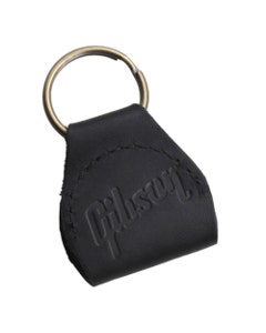 Gibson Premium Leather Pick Holder Keychain