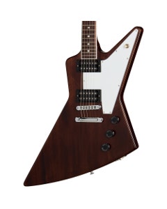 Gibson 70s Explorer Dark Walnut Guitar with Case