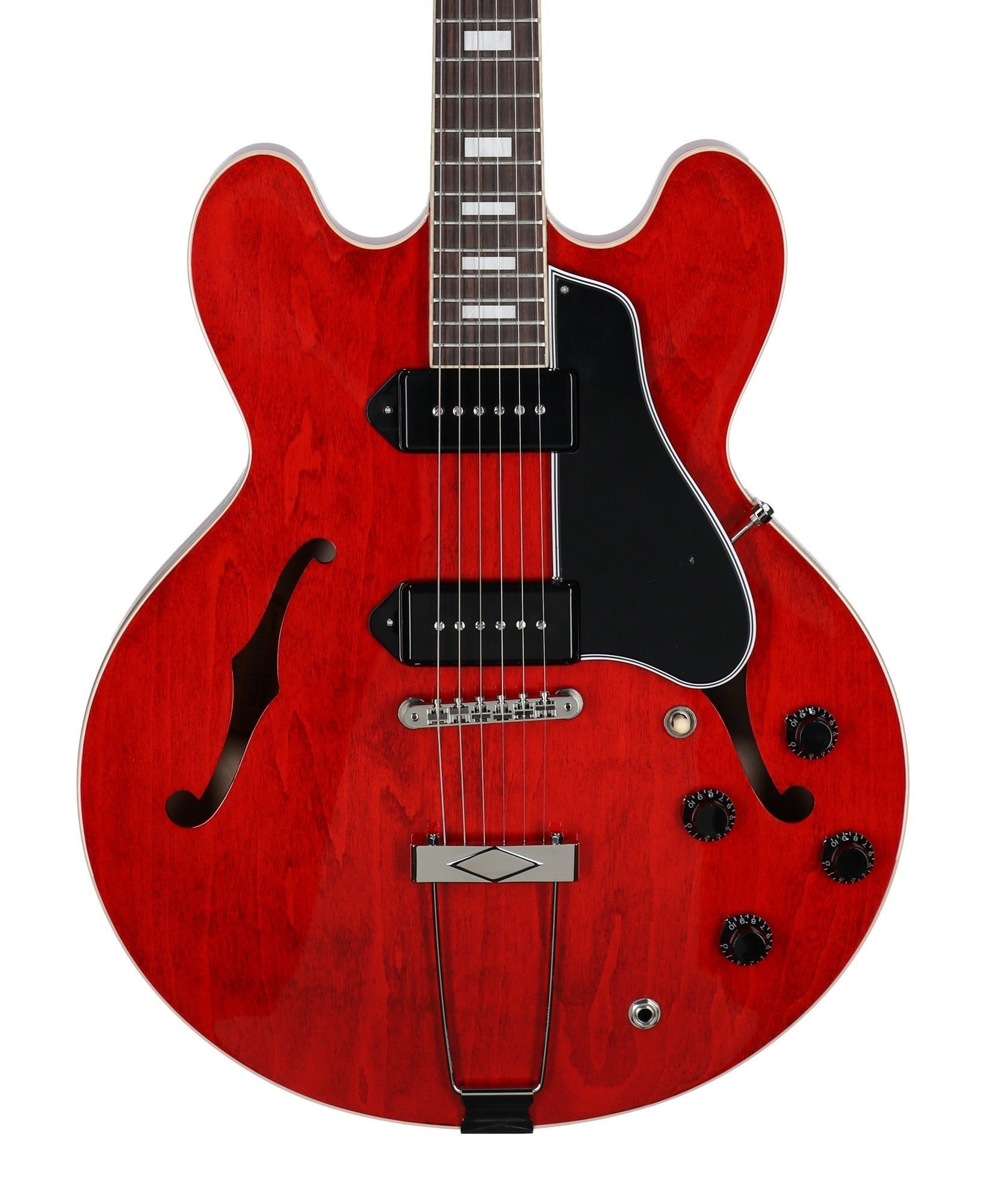 Gibson ES-330 Hollow Body Guitar Sixties Cherry with Case View 2