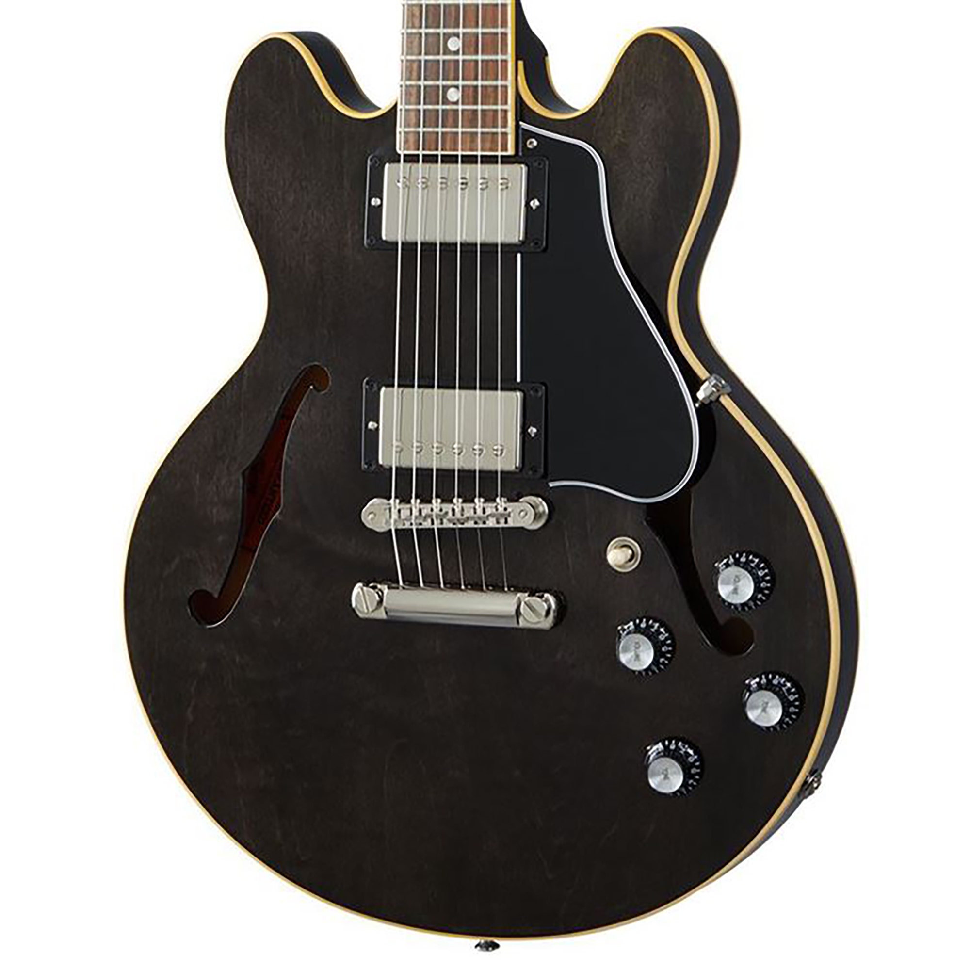 Gibson ES-339 Semi-Hollowbody Guitar with Case, Trans Ebony