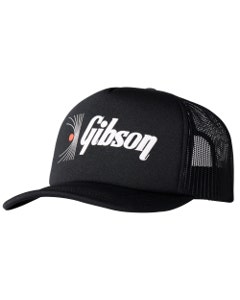 Gibson Soundwave Foam Trucker Hat Black