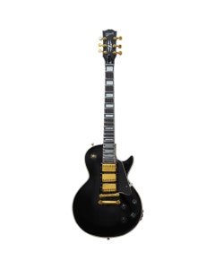 AXE HEAVEN Mini Replica LP Custom Ebony 1/4 Scale