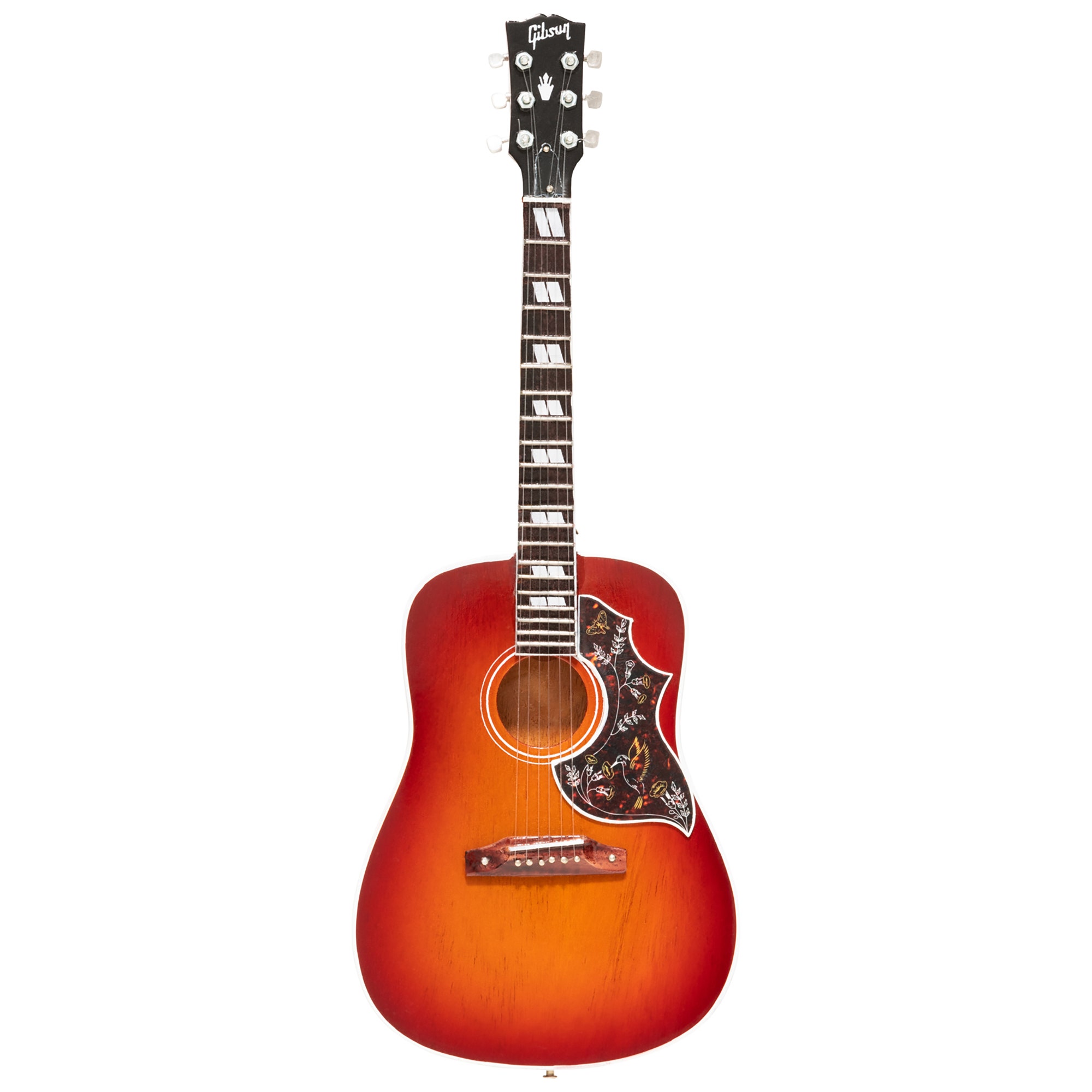 AXE HEAVEN Mini Replica Gibson Hummingbird Cherry