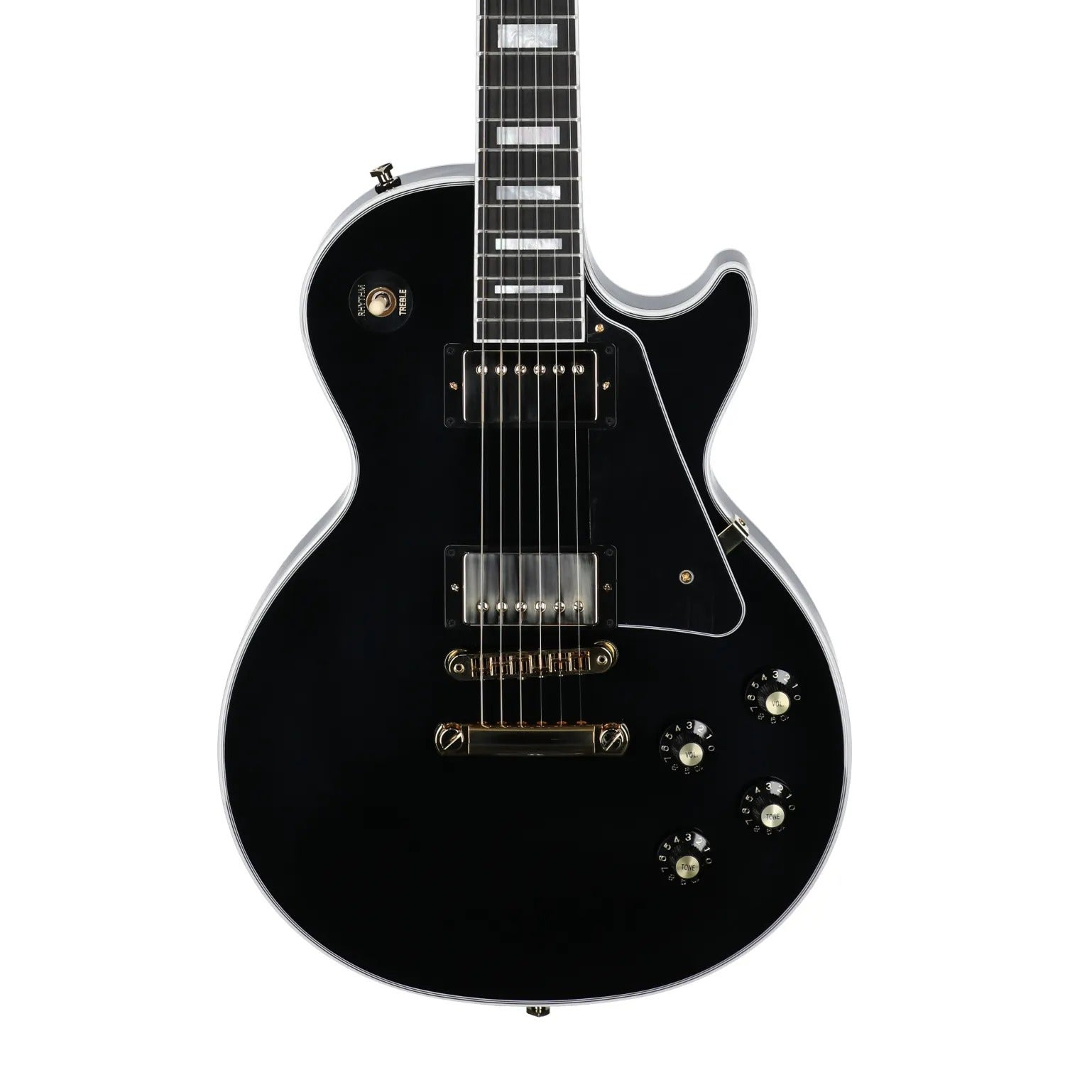 Gibson USA Les Paul Custom 70s Guitar Ebony with Case