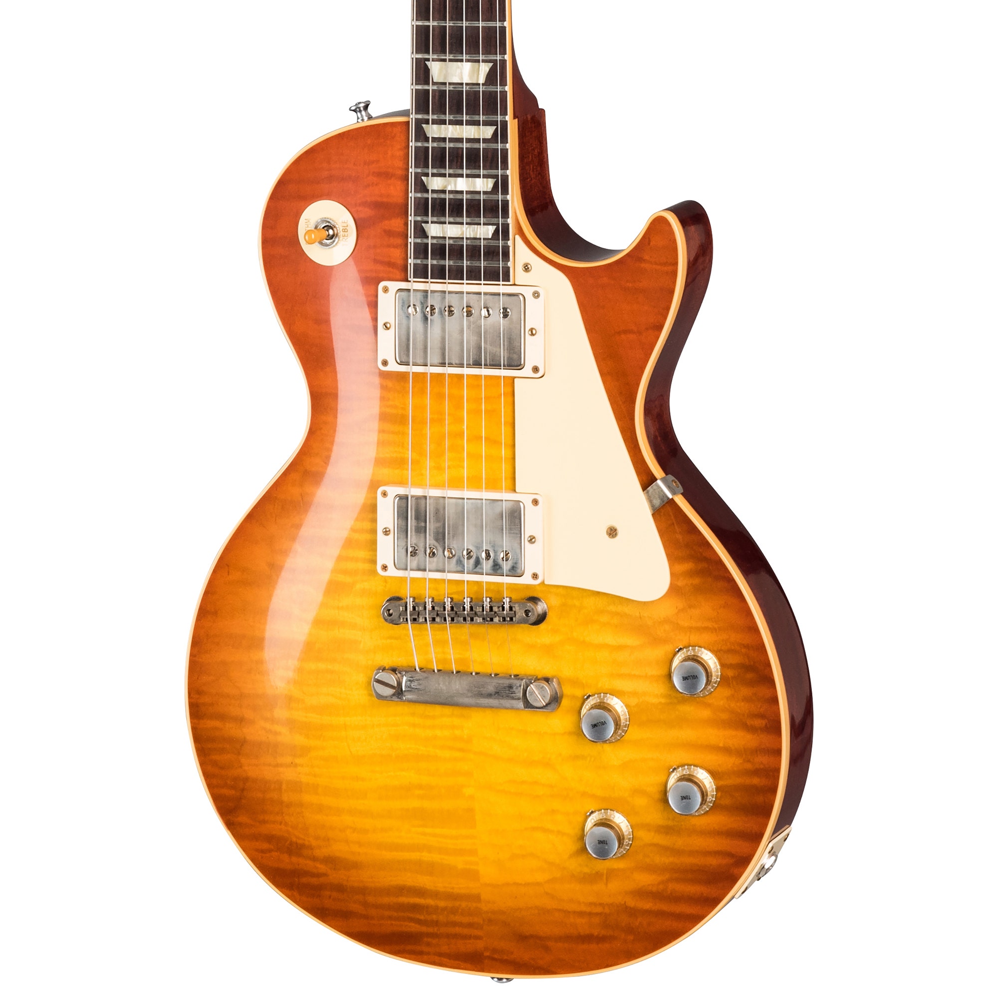 Gibson Custom Shop 1960 Les Paul Standard VOS Guitar with Case Tangerine Burst