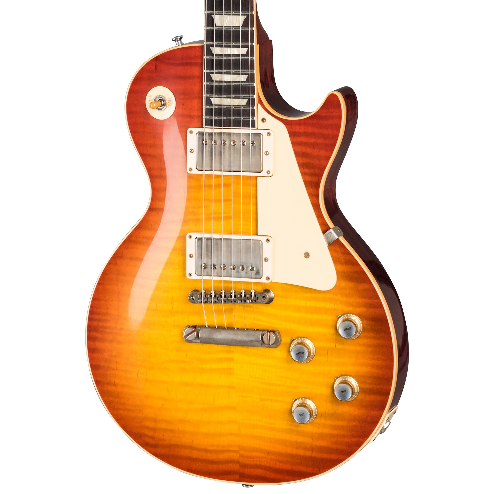 Gibson Custom Shop 1960 Les Paul Standard VOS Guitar with Case Washed Cherry Sunburst