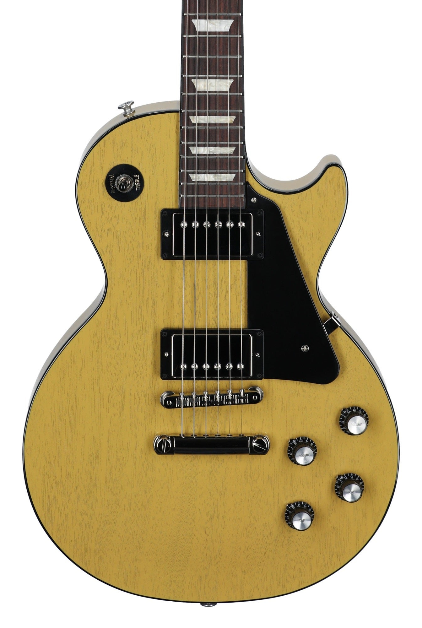 Gibson Les Paul Standard 60s Mahogany Top Guitar TV Yellow with Case