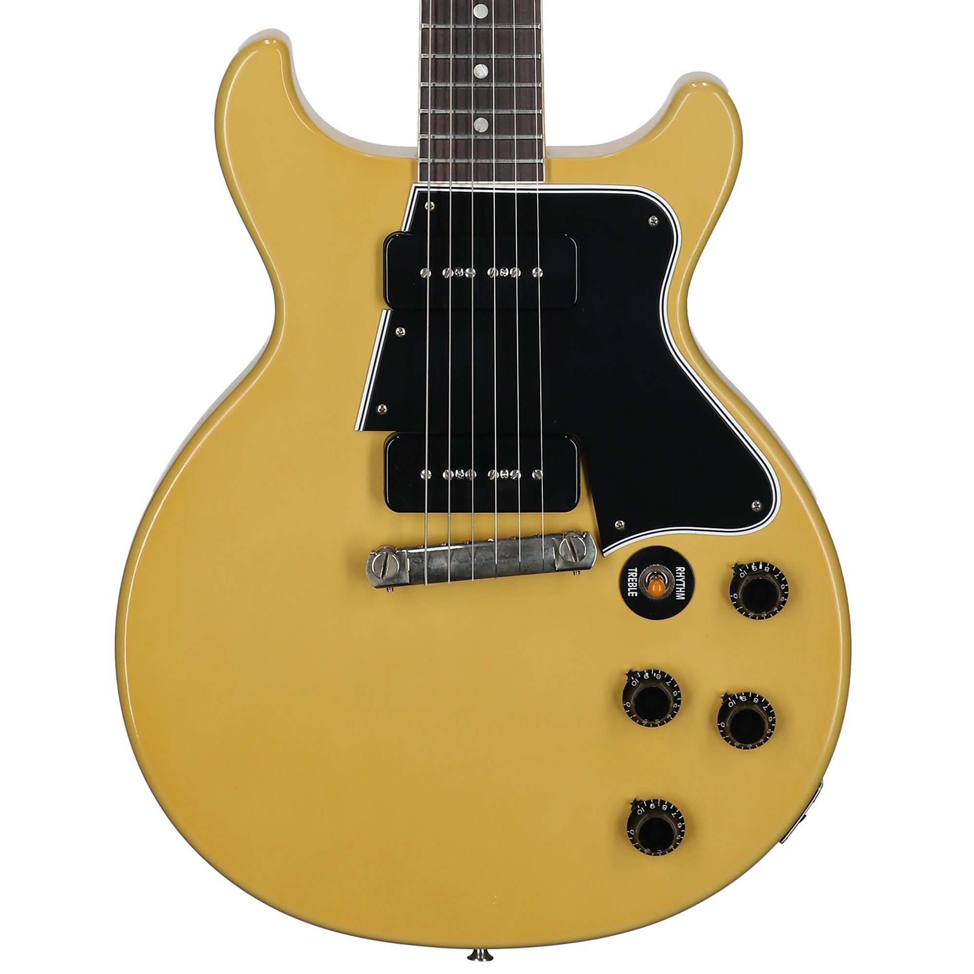 Gibson Custom 1960 Les Paul Special Double Cut Reissue VOS with Case, TV Yellow View 2