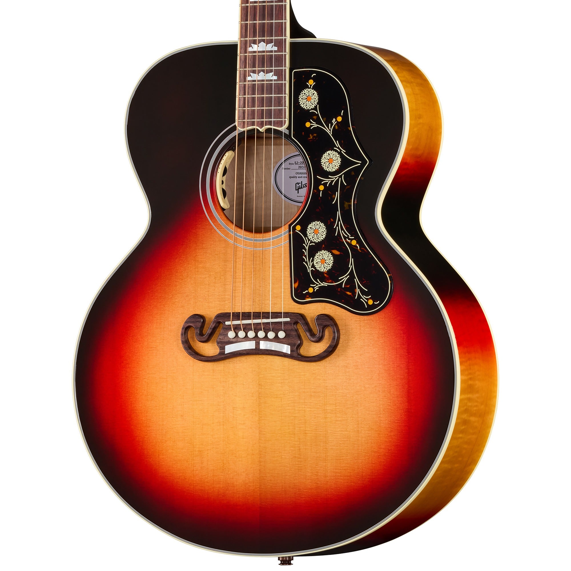 Gibson SJ-200 Standard Maple Acoustic Electric Guitar with Case