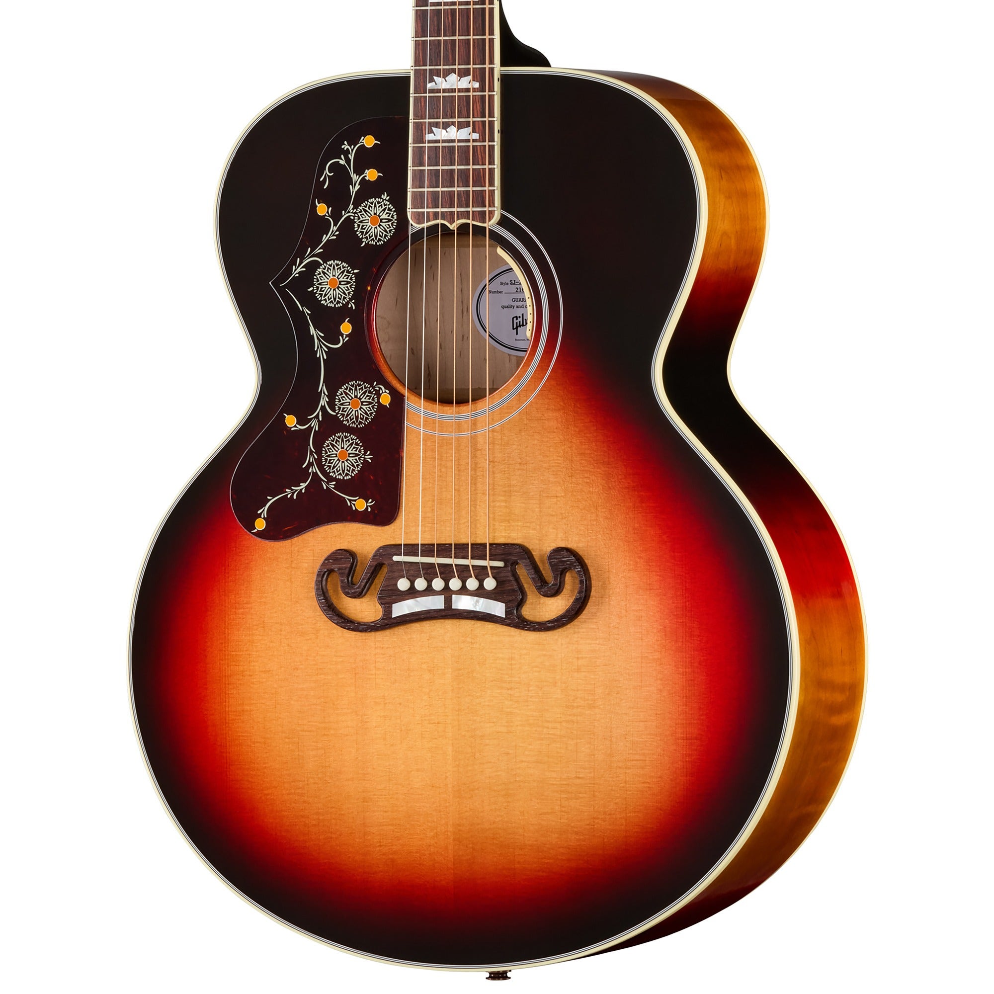 Gibson SJ-200 Standard Acoustic Electric Left-Handed Guitar with Case