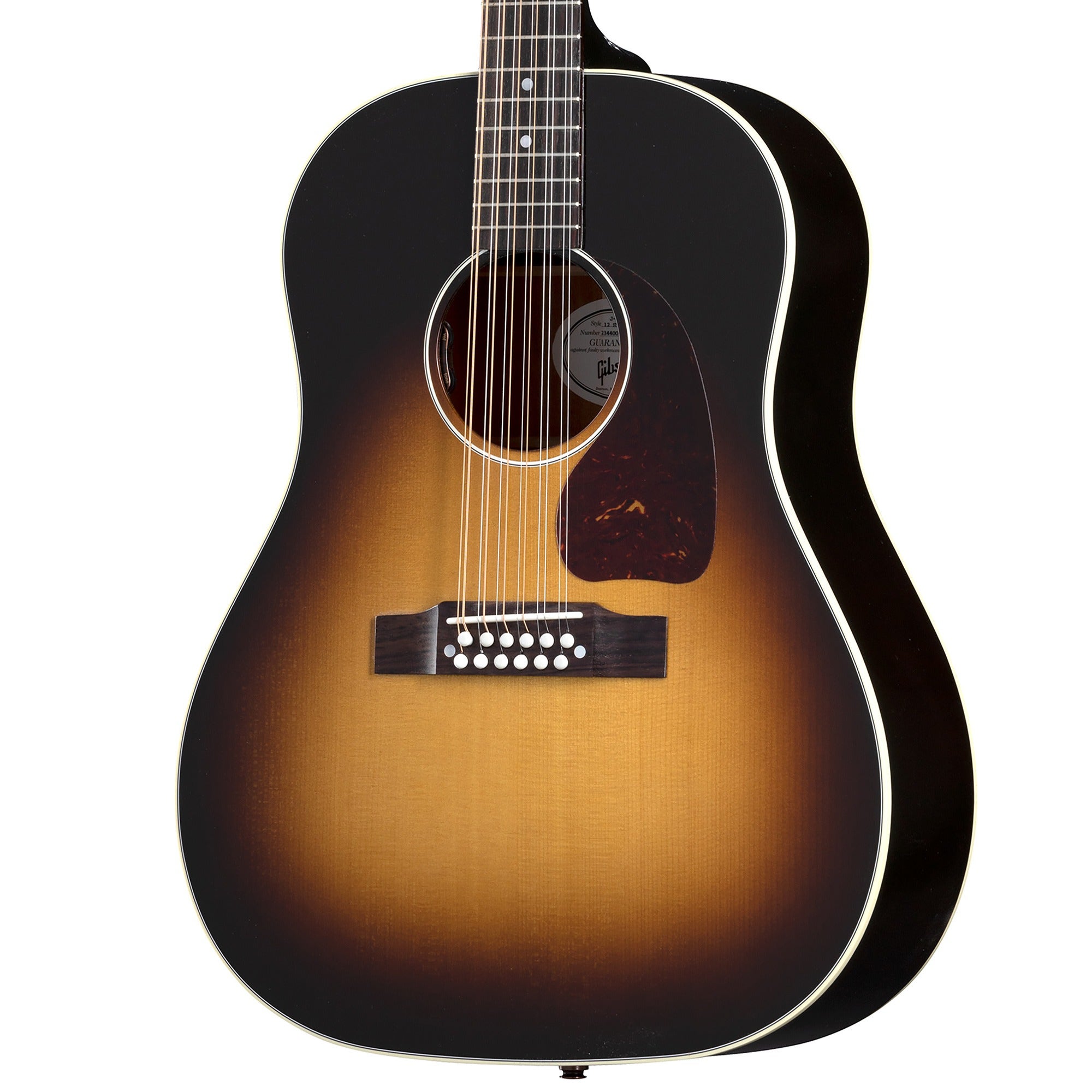 Gibson J-45 Standard Acoustic Electric 12-String Guitar with Case