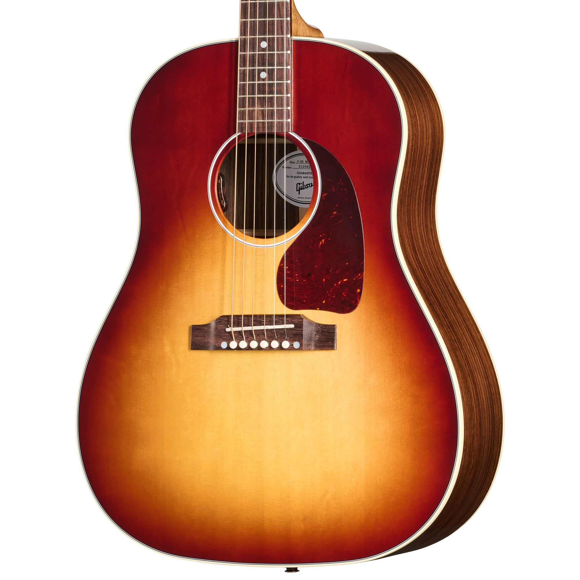Gibson J-45 Standard Rosewood Acoustic Electric Guitar with Case