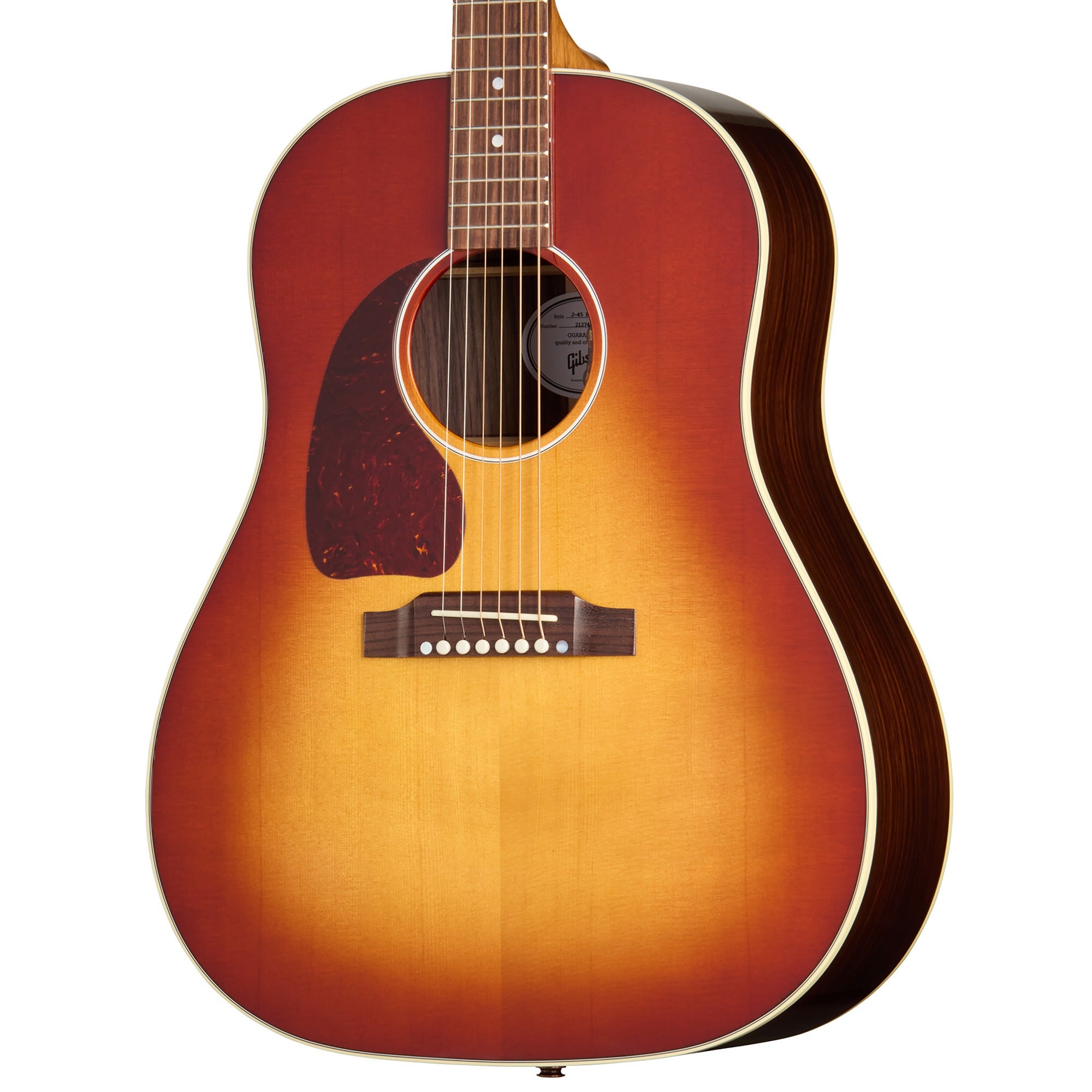 Gibson J-45 Standard Rosewood Acoustic Electric Left-Handed Guitar with Case