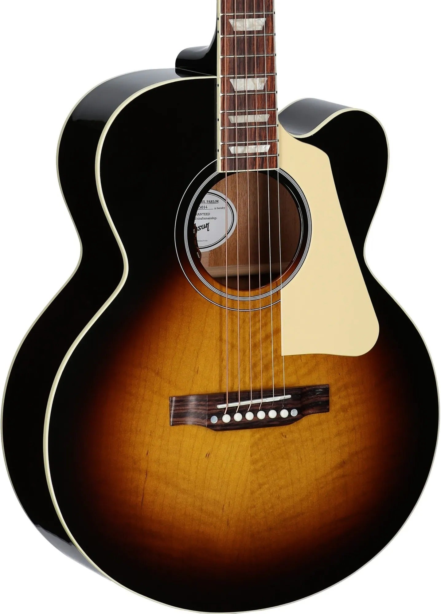 Gibson Les Paul Parlor Acoustic Electric Guitar with Case Vintage Sunburst