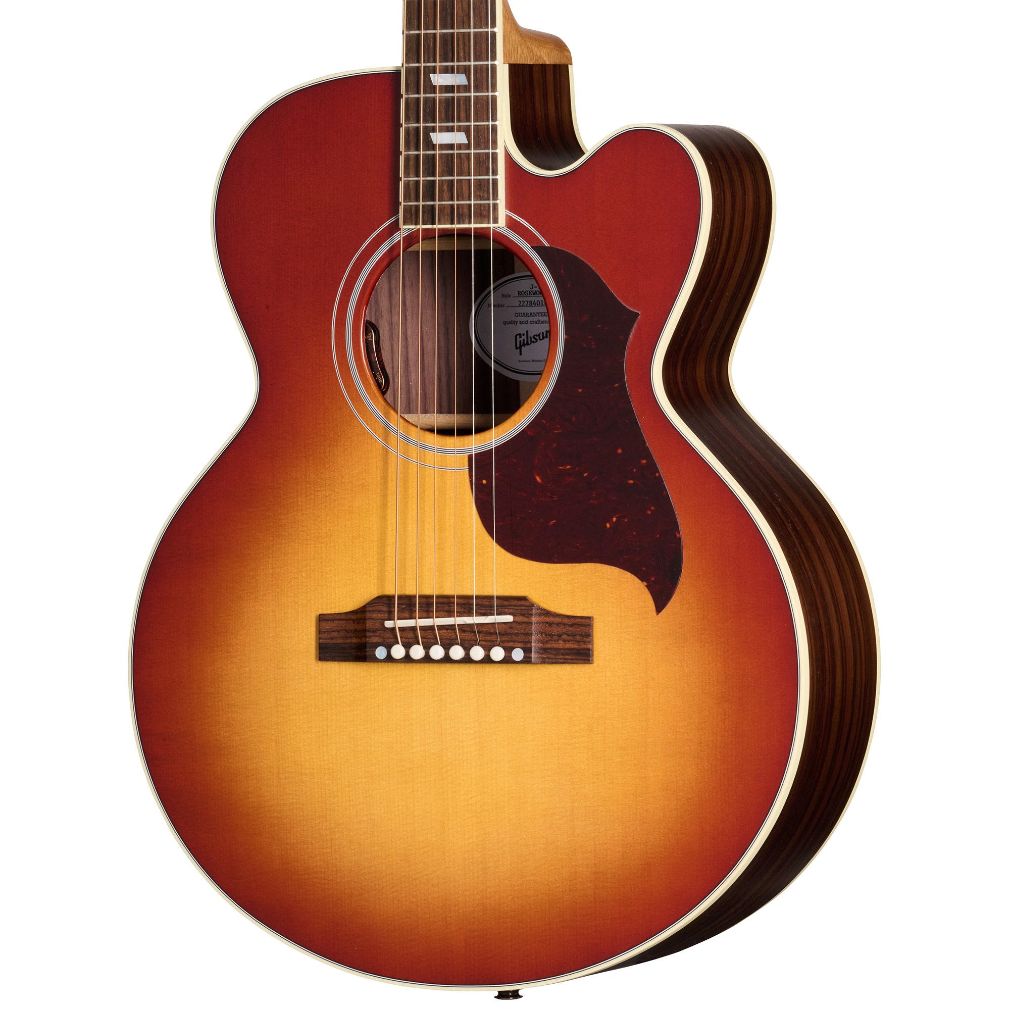 Gibson Parlor Rosewood EC Acoustic Electric Guitar with Case