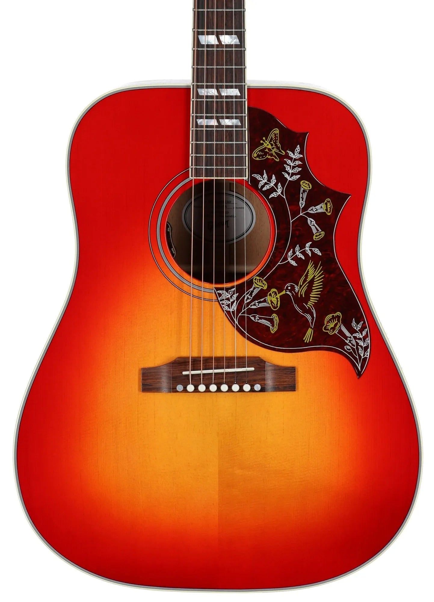 Gibson Hummingbird Standard Acoustic Elec Vintage Cherry Sunburst W/C View 2