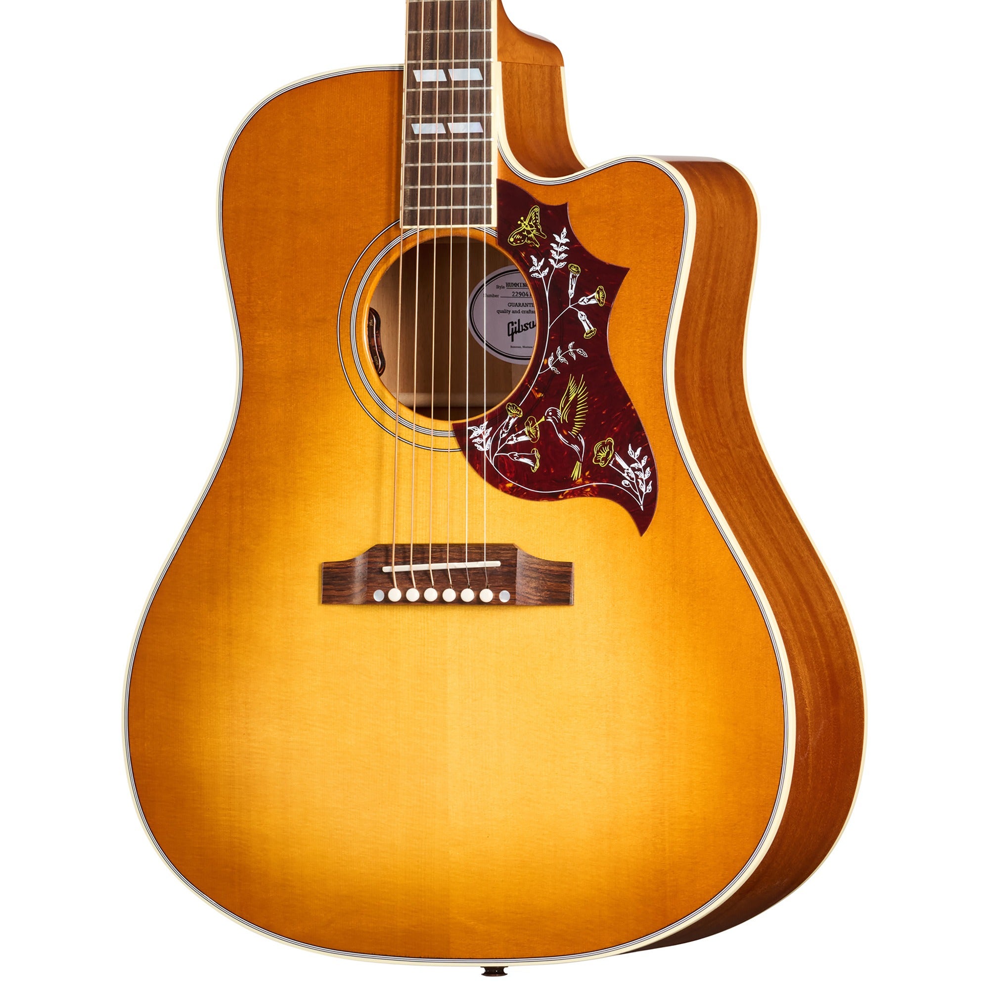 Gibson Hummingbird Standard Acoustic Electric EC Guitar with Case