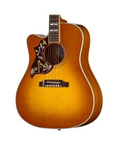 Gibson Hummingbird Standard Acoustic Electric EC Left-Handed Guitar with Case