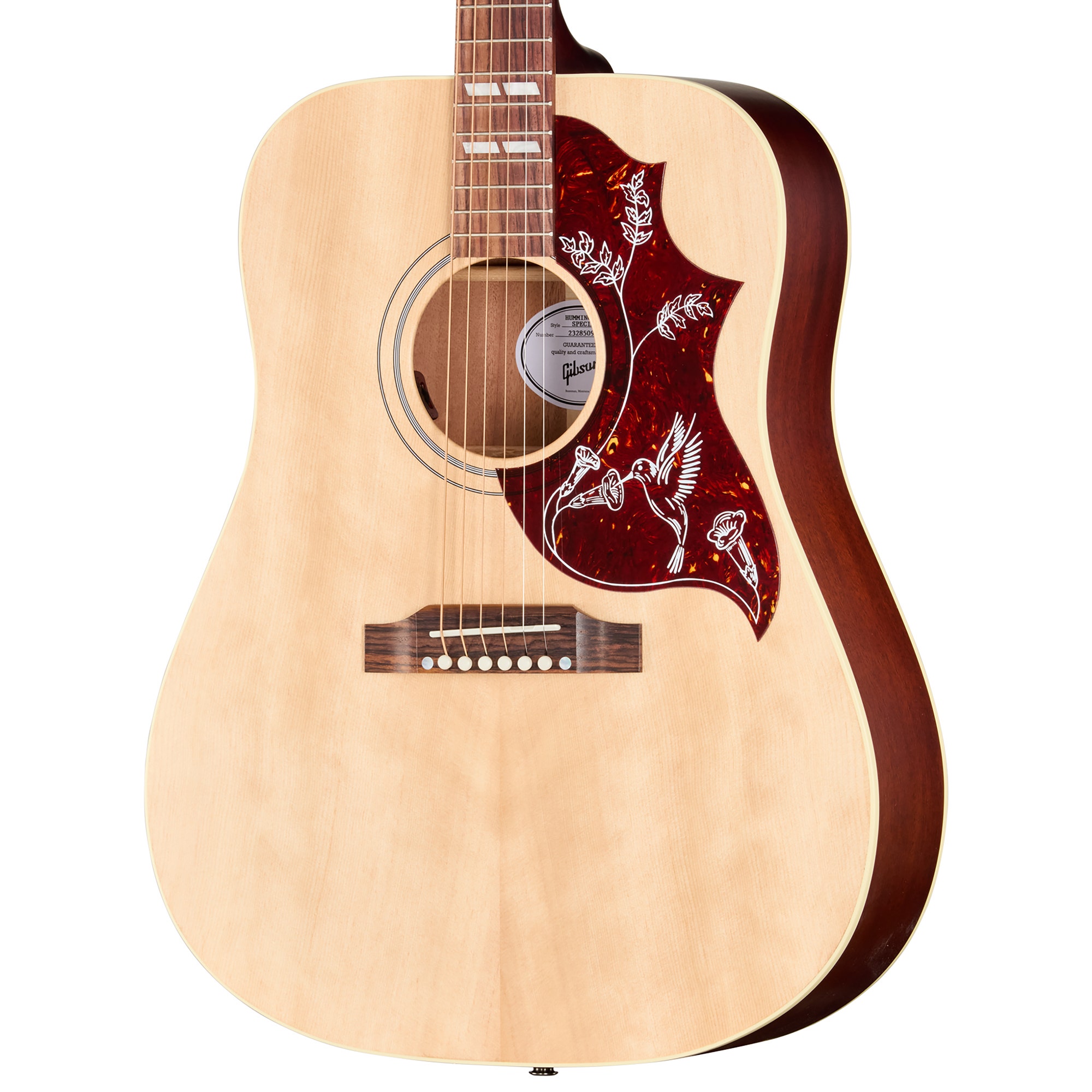 Gibson Hummingbird Special Acoustic Electric Satin Guitar with Bag Natural