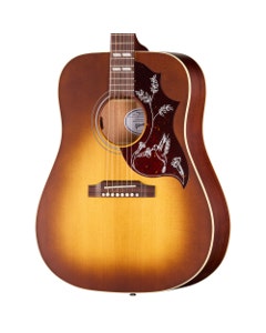 Gibson Hummingbird Special Acoustic Electric Satin Guitar with Bag Honey Burst