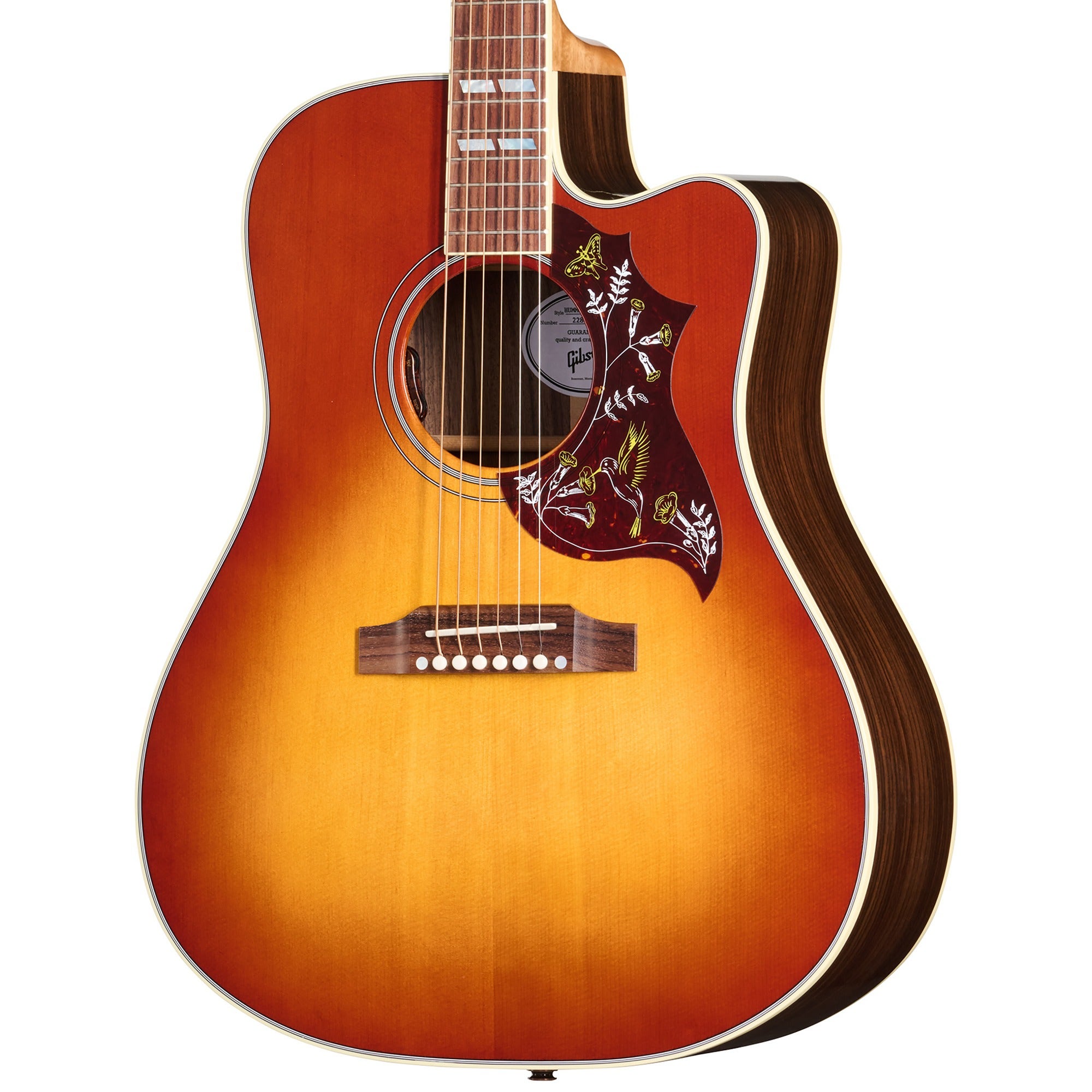 Gibson Hummingbird Standard Rosewood EC Acoustic Electric Guitar with Case
