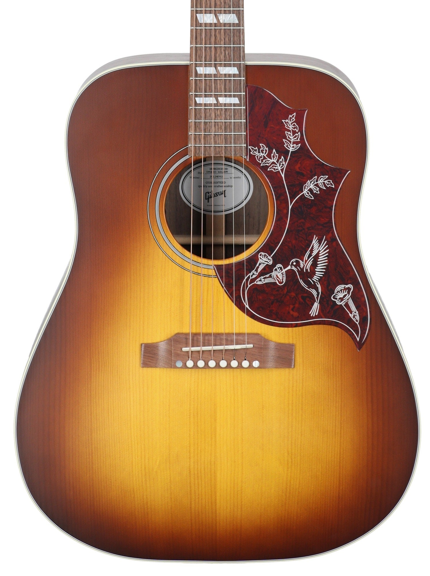 Gibson Hummingbird Studio Walnut Acoustic Electric Satin Natural with Case