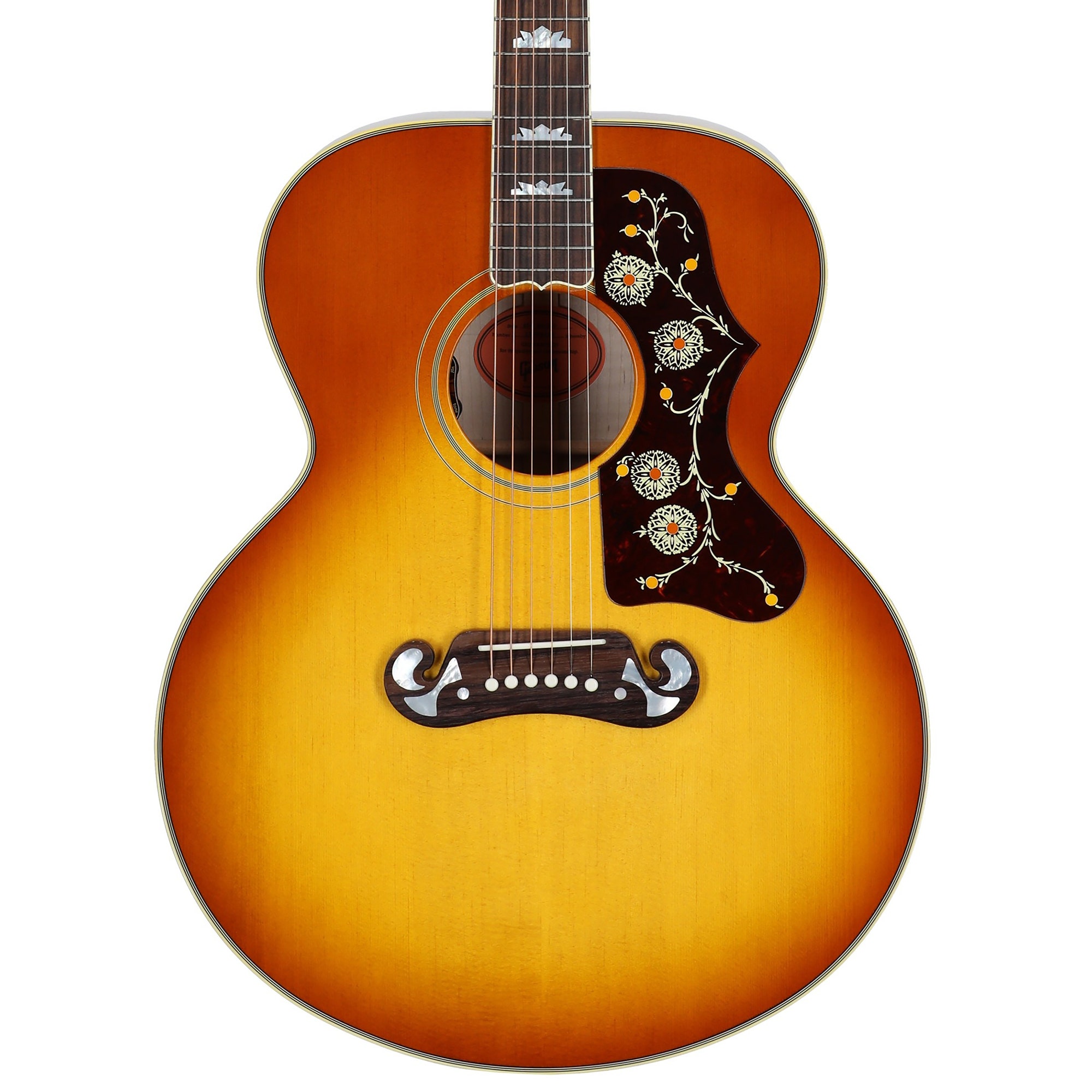 Gibson SJ-200 60s Original Jumbo Acoustic Electric Guitar with Case
