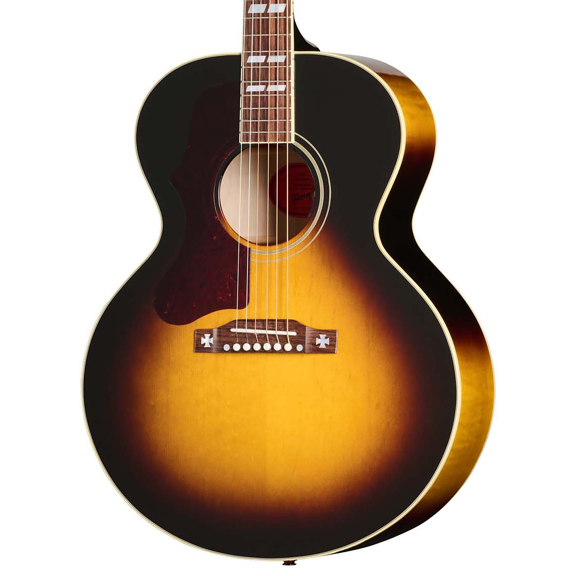 Gibson J-185 Original Acoustic Electric Left-Handed Guitar with Case