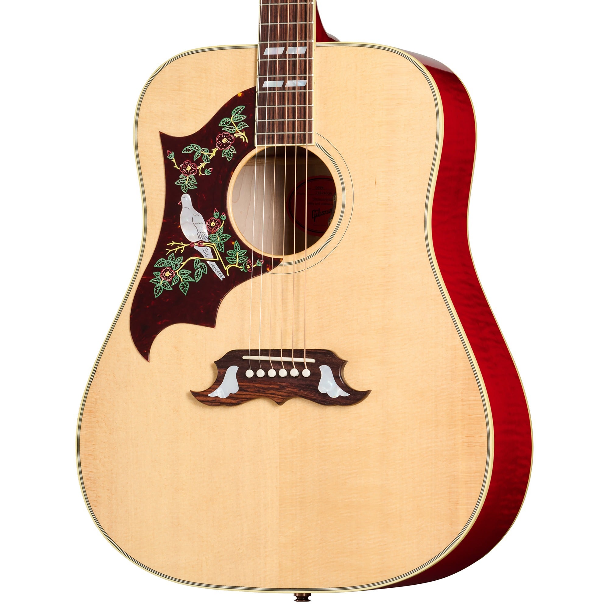 Gibson Dove Original Acoustic Electric Left-Handed Guitar with Case