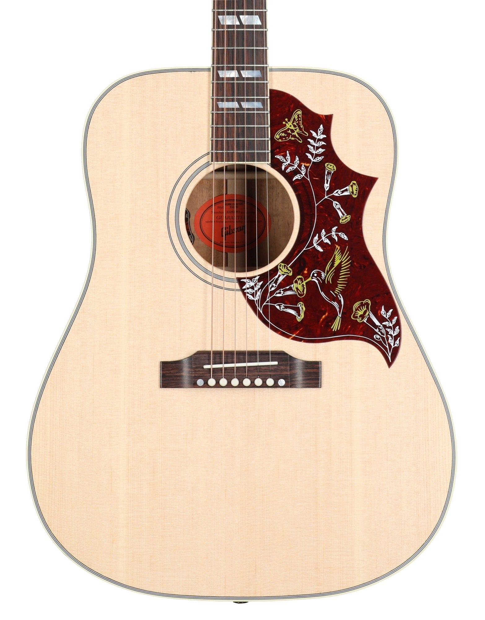 Gibson Hummingbird Faded Acoustic Electric Guitar Antique Natural with Case