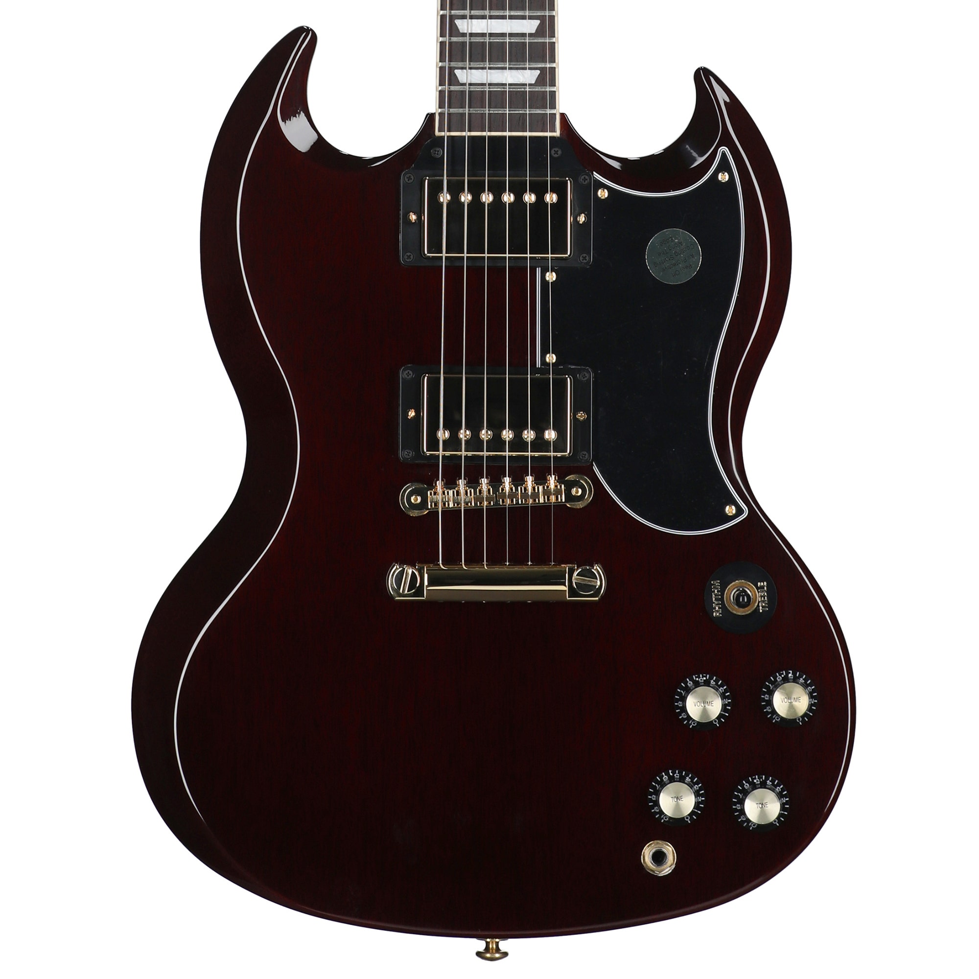 Gibson Exclusive SG 61 Standard Guitar with Case Aged Cherry Gold 