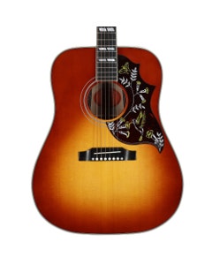 Gibson LE Hummingbird Rosewood 3-Piece Acoustic Electric Guitar with Case Rosewood Burst